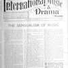 International music and drama