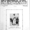 International music and drama