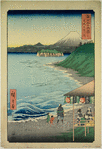 View of Mount Fuji from Seven-ri Beach, Province of Sagami