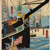 Picture of western traders at  Yokohama