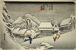 Kanbara: Night Snow (Kanbara, yoru no yuki)