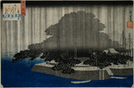 Night Rain at Karasaki (Karasaki yau)