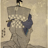 The actor, Ichikawa Danzo V, backview