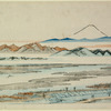 Tamagawa Village (Tamagawa no sato), from an untitled series of views of Edo