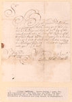 Letter from Matthias Nicolls to Elbert Elberts