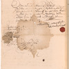 Deed of Michael Hansen Bergen for meadows which Albert Cornelissen bought from Theunis Nyssen
