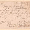 Letter from Samuel Babington to Geo. Clark