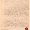 Disavowal of suit in Court of Chancery against Michael Hansen by Geronimus and Daniel Rapely