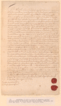 Disavowal of suit in Court of Chancery against Michael Hansen by Geronimus and Daniel Rapely