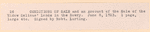 Conditions of sale and an account of the sale of the widow Selinus’ lands in the Bowry