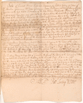 Conditions of sale and an account of the sale of the widow Selinus’ lands in the Bowry