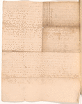 Conditions of sale and an account of the sale of the widow Selinus’ lands in the Bowry