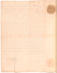 Papers of administration of the will of Francis Hageman, Jr