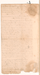 Papers of administration of the will of Peter Van Duersen