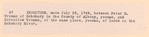 Indenture between Peter B. Vroman and Cornelius Vroman