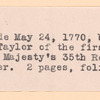 Indenture between John Robinson, William Sills, and John Taylor; and Gabriel Maturin