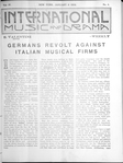 International music and drama