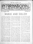 International music and drama