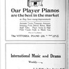 International music and drama