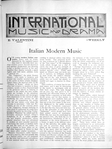 International music and drama