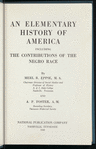 An Elementary History of America