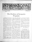 International music and drama