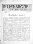International music and drama