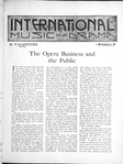 International music and drama