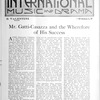 International music and drama