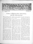International music and drama