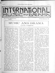 International music and drama