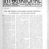 International music and drama