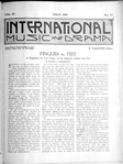 International music and drama