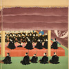 Japanese entertaining Commodore Perry