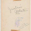 Publicity photograph of Justine Johnstone
