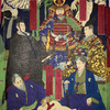 Portraits of successive generations of Tokugawa shoguns