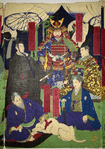 Portraits of successive generations of Tokugawa shoguns