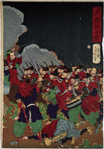 Battle of (Hitoshi?) Castle from the Shinchoki