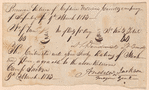 Provision return of Captain William Carroll’s company