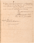 James Winchester to Andrew Jackson