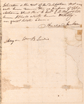 Andrew Jackson to William B. Lewis