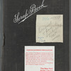 Scrapbook front cover