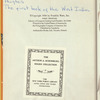 The First Book of the West Indies