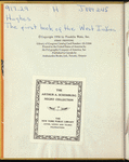 The First Book of the West Indies