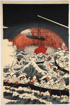 Great Naval Battle between Japan and China