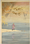 Illustration of Scouts from the First Army Reconnoitering at Motianling