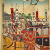 Departure from Shinbashi station of His Imperial Majesty the Commander-in-chief