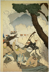 Government forces in a great endeavor attack the rebels at Taihan; their leader Liu Yongfu fights a defensive battle
