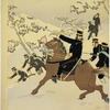The advance guard at Weihaiwei takes the battery at Hundred Foot Cliff