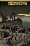 Using an Electric Searchlight in the Attack on P’yongyang